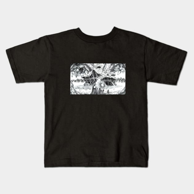 forest Kids T-Shirt by theblack futur